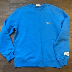 Boy London blue pull over sweater size XS. Like new